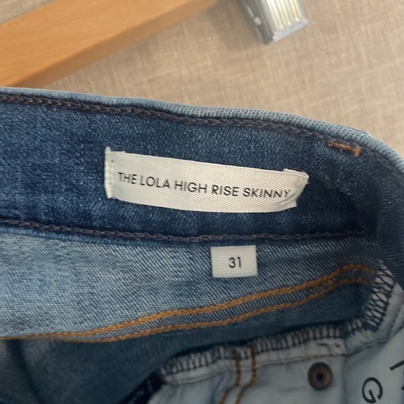 Denim Forum The Lola High Rise Skinny Jeans - Picture 6 of 9